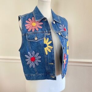 Vintage Susan Bristol Denim Vest